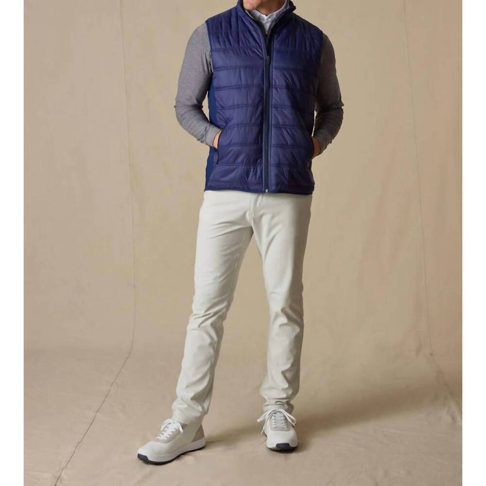 NEW STRAIGHT DOWN delta vest in indigo